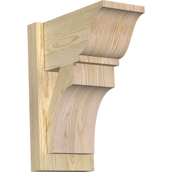 Ekena Millwork Westlake Traditional Rough Sawn Outlooker, Douglas Fir, 8"W x 14"D x 18"H OUT08X14X18WTL01RDF - main